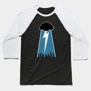 Black cloud Baseball T-Shirt